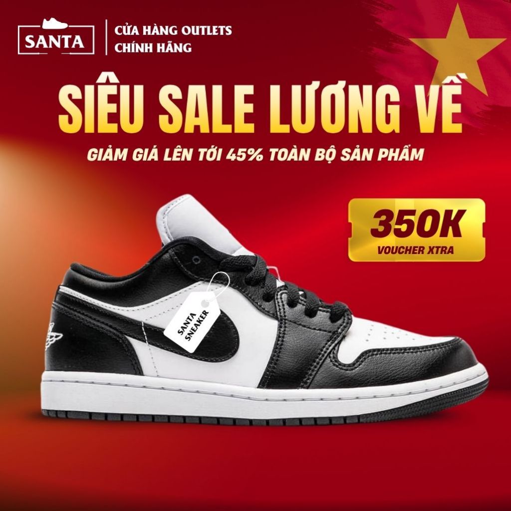[Hàng Outlet] Giày sneaker JD1 panda chính hãng