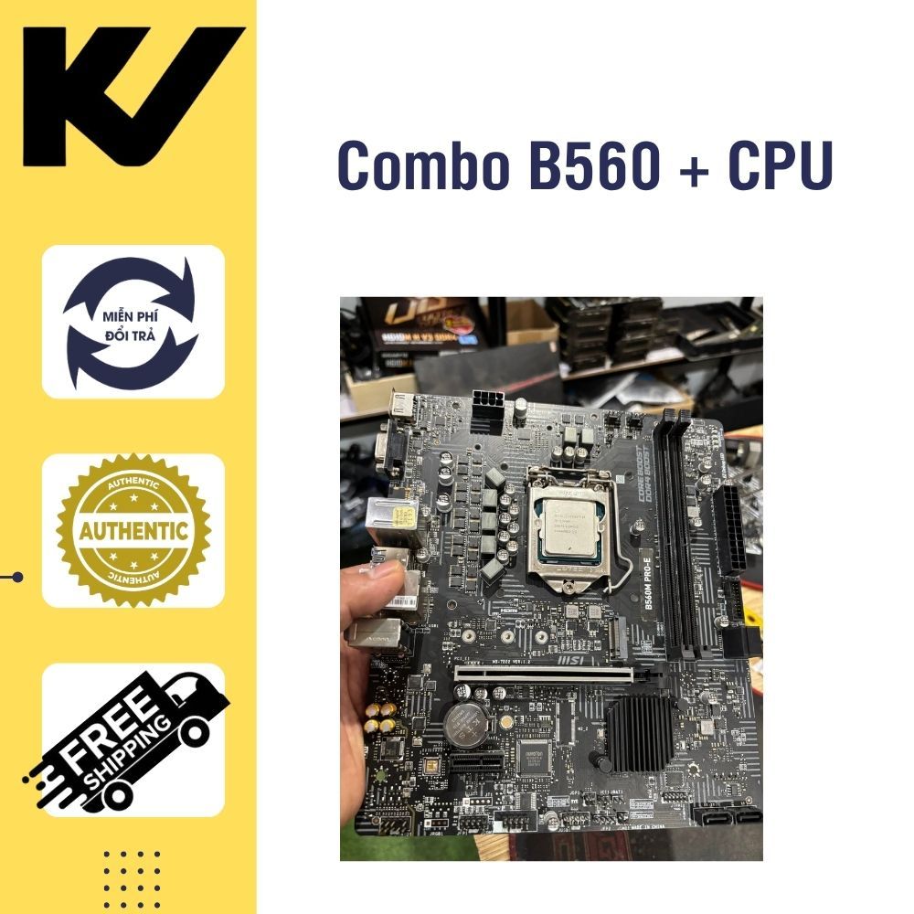 PC Lẻ Combo PCU i5 10400F + Main B560 Z490 Z590 DÒng Gaming XỊn Chất