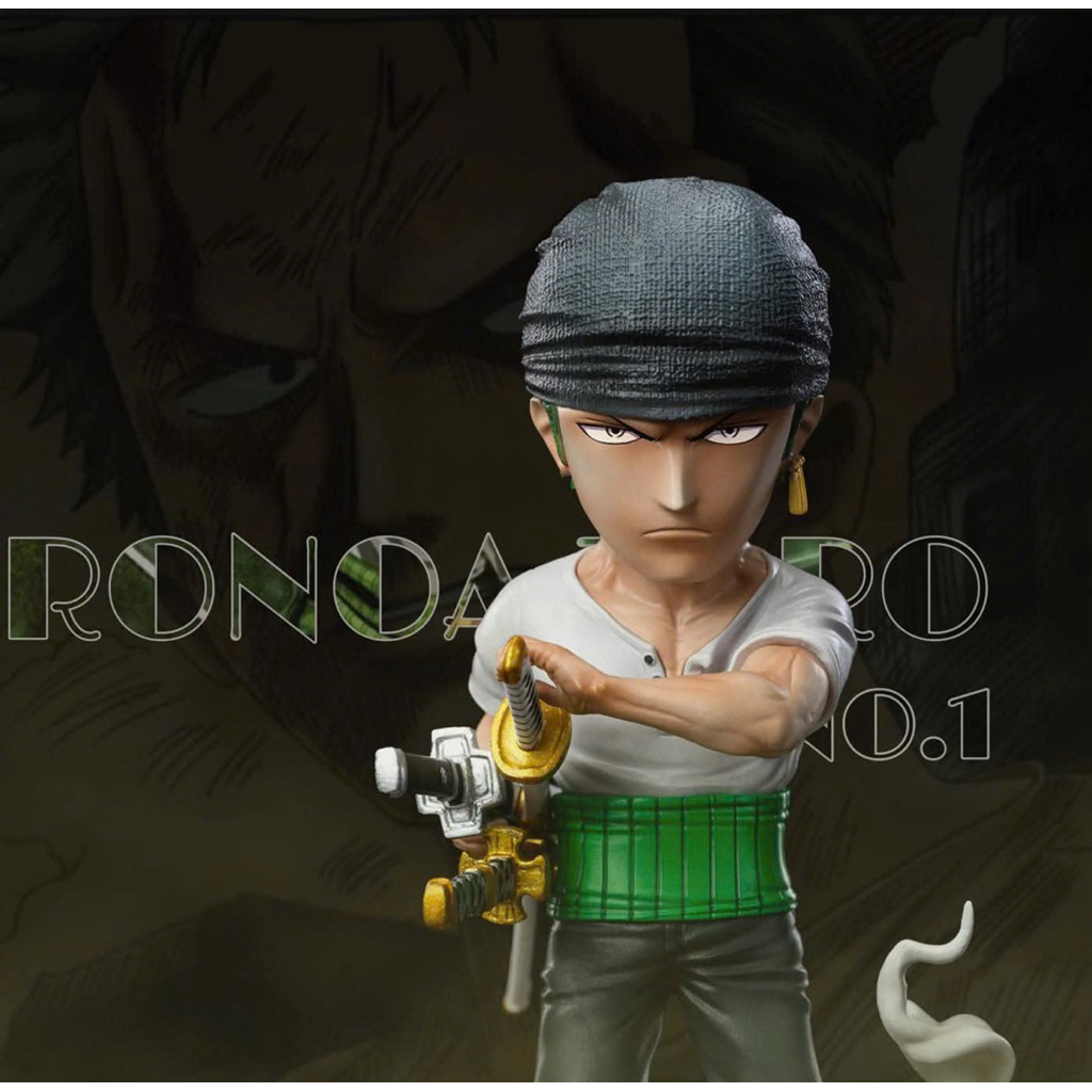 Mô hình Resin WCF chính hãng M4 Studio One Piece East Blue Saga Thợ Săn Hải Tặc Roronoa Zoro