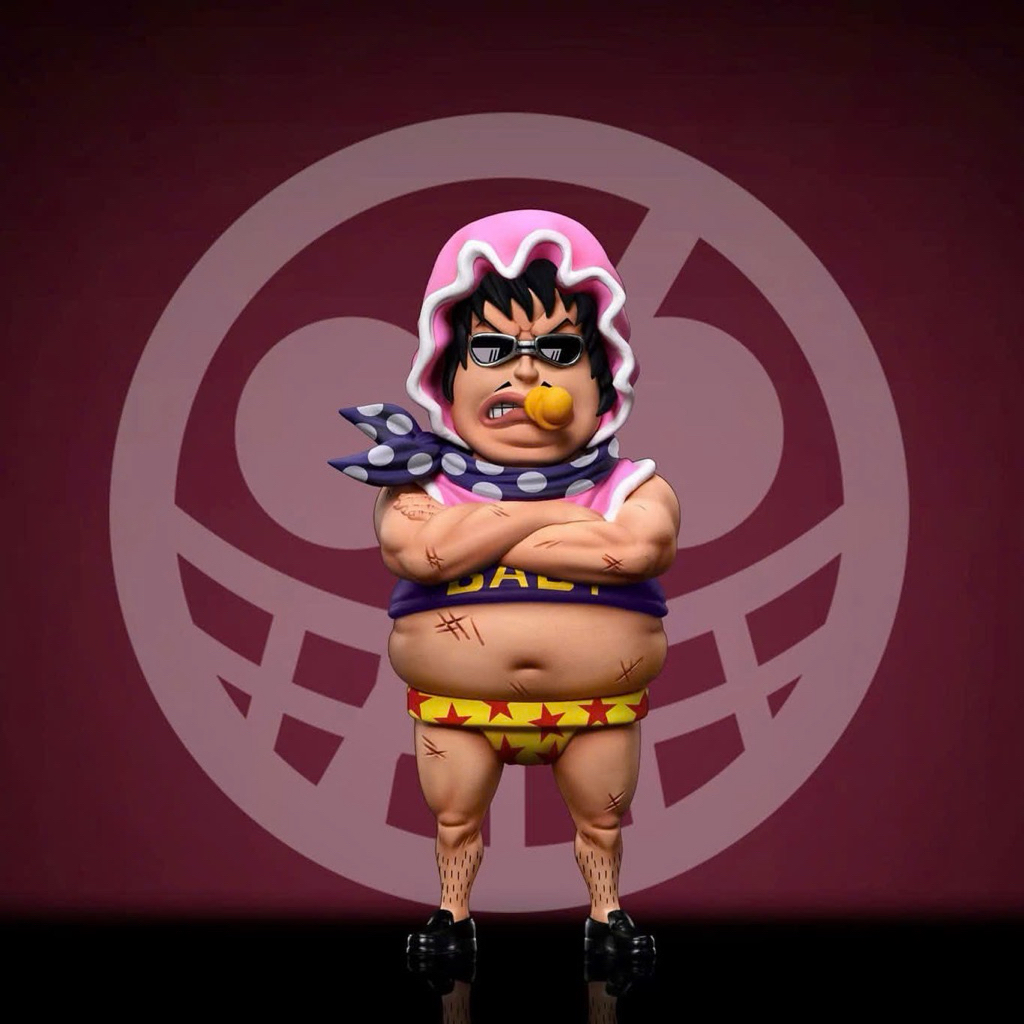 Mô hình Resin WCF chính hãng C Studio One Piece Dressrosa Kingdom Gia Tộc Donquixote Senior Pink