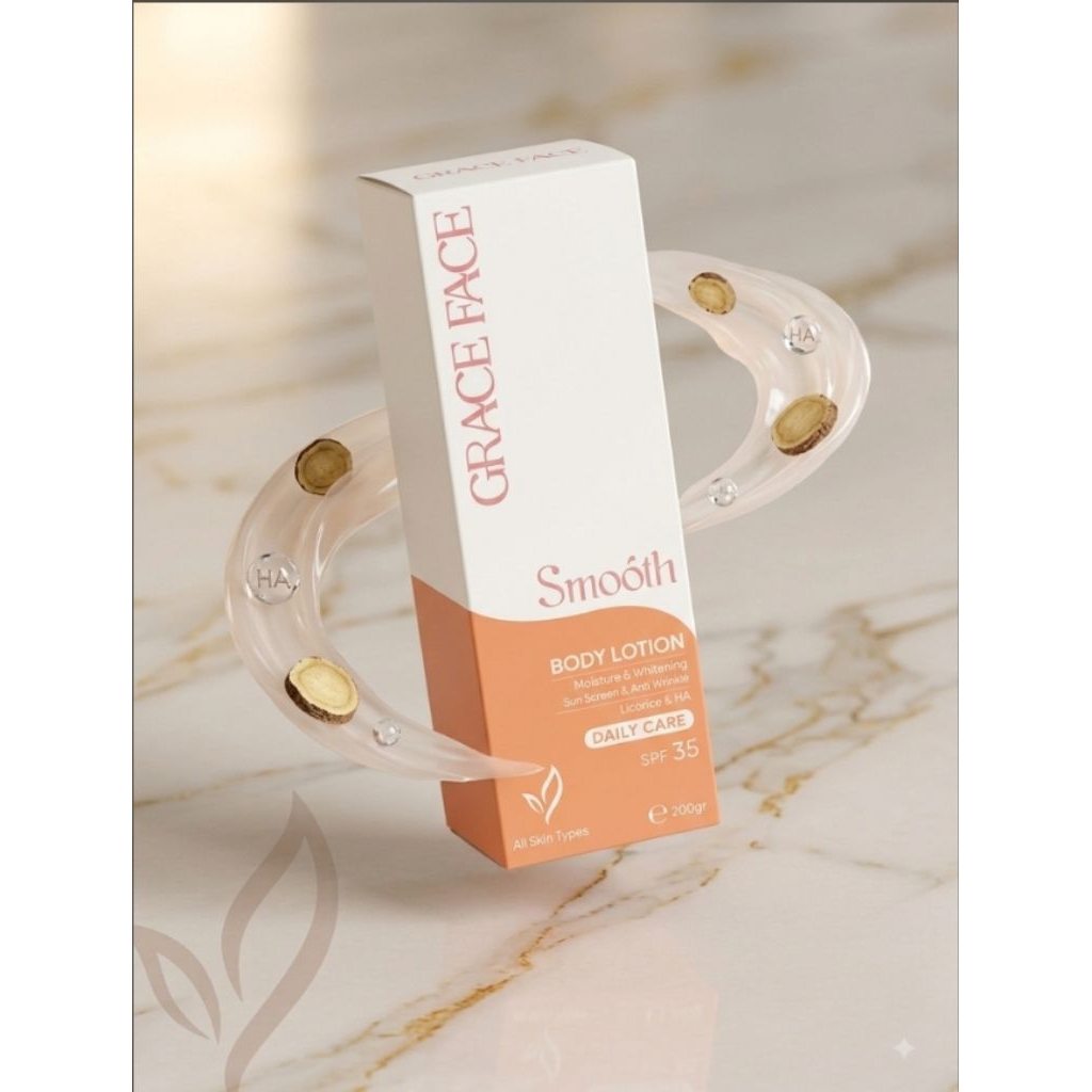 HOT Siêu HOT - KEM DƯỠNG BODY Grace Face Smooth Body Lotion (SPF 35) phiên bản 200gr.