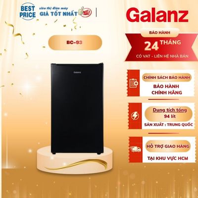 BC-93 Tủ Lạnh Mini Galanz BC-93 – 90 Lít, Làm Lạnh Trực Tiếp, Ngăn Đá Riêng, Thiết Kế Nhỏ Gọn