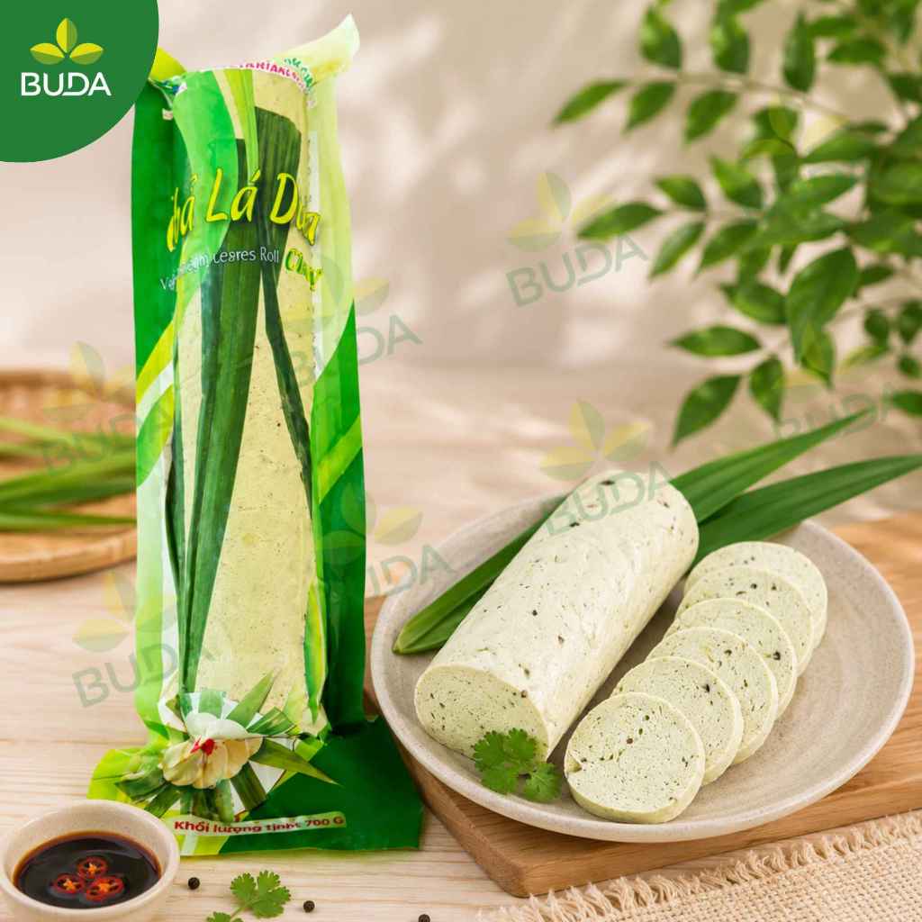 Chả lá dứa chay Thanh Dũng 700g/cây - Thực phẩm chay đông lạnh [Giao hoả tốc]