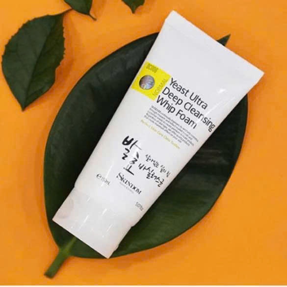 Sữa rửa mặt nấm men Skindom 150ml Làm Sạch Sâu, Se Khít Lỗ Chân Lông, Dưỡng Ẩm