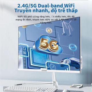 All in One computer 24/22 inches, Intel Core i7 high-performance processor, keyboard and mouse included,with Win11/MS