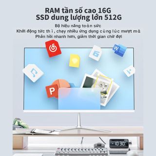 All in One computer 24/22 inches, Intel Core i7 high-performance processor, keyboard and mouse included,with Win11/MS