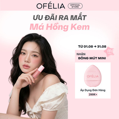 [HOT] Má Hồng Kem OFÉLIA Lolli Liquid Blush (4.6g)