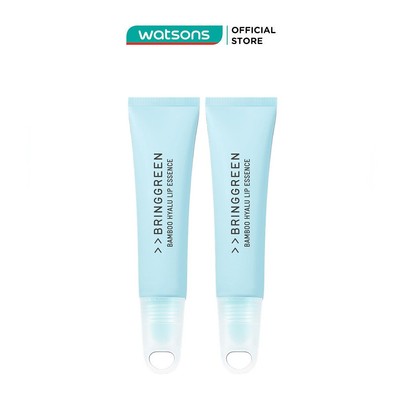 Bộ 2 Dưỡng Môi Bring Green Bamboo Hyalu Lip Essence 11g