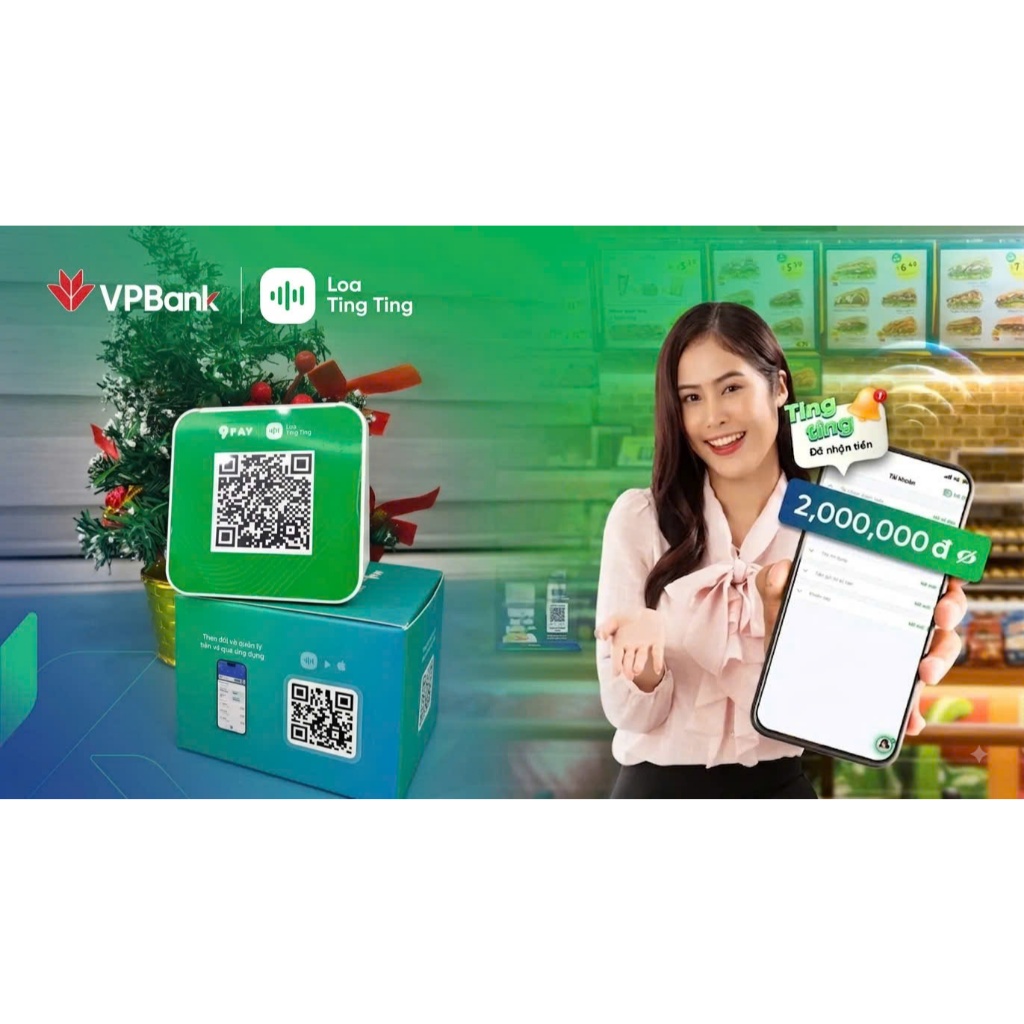 Loa TingTing Mini VPBank - Về thẳng ngân hàng VPBank