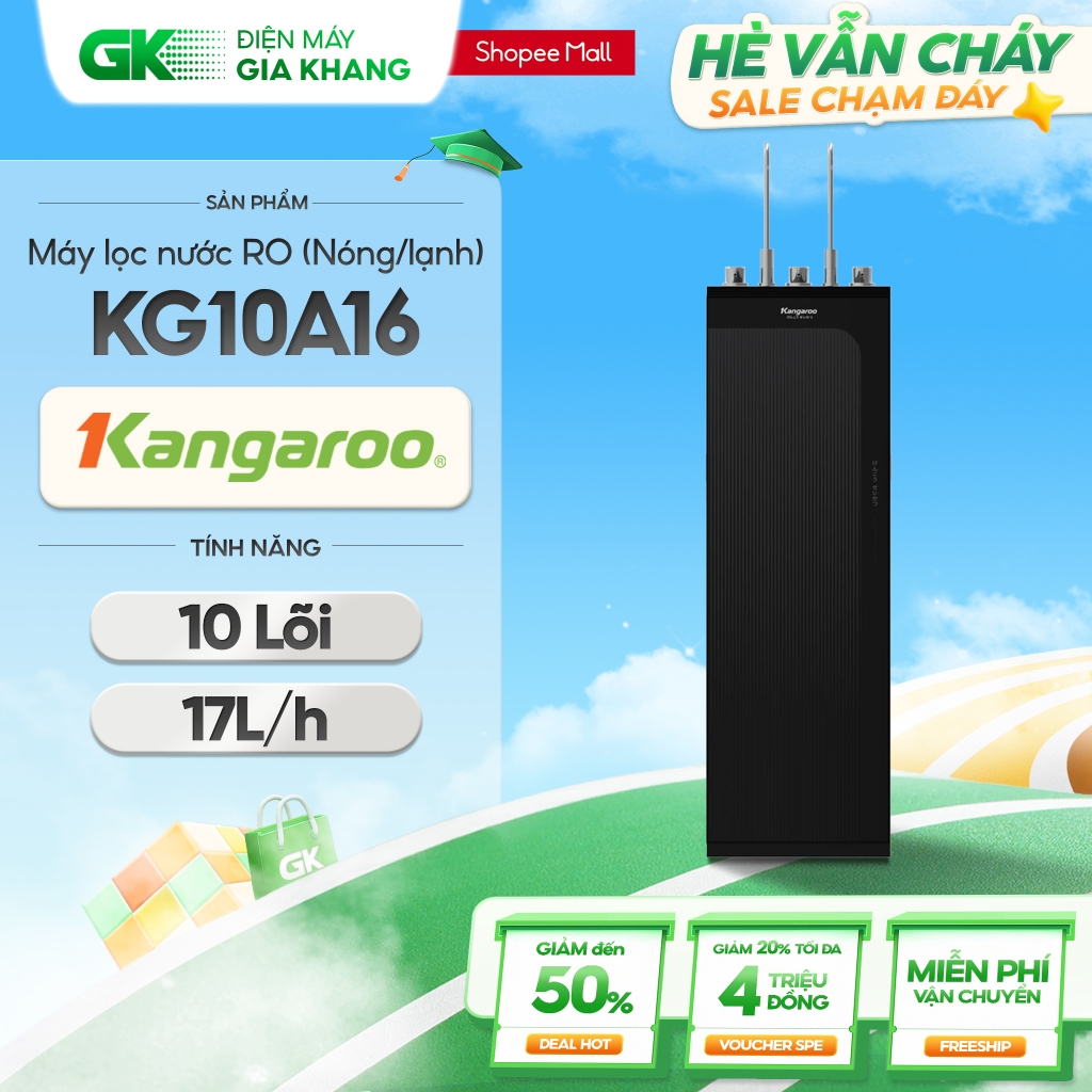 Máy Lọc Nước Kangaroo Hydrogen KG10A16 [Toàn Quốc]