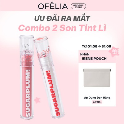 [LS] Combo 2 Son Tint Nước Mịn Lì Thuần Chay SUGARPLUM MistyNow Blurring Tint (3.8g x 3.8g)