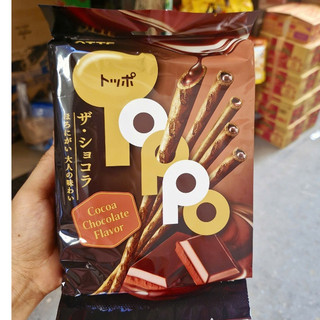 Bánh que socola Toppo Túi 132g (11g x 12 pack)