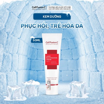 Kem Dưỡng Peptide & Bakuchiol Phục Hồi Da & Làm Chậm Lão Hoá Cell Fusion C Laser Rejuvenation Cream