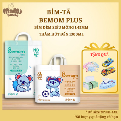 Tã/Bỉm Bemom Plus Hàn Quốc Đủ Size Cho Bé Từ NB đến 4XL
