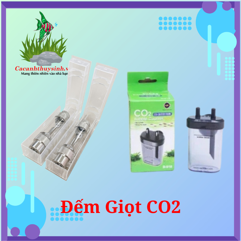 Đếm Giọt CO2 MUFAN / Đếm Giọt CO2 Nhựa Cho Hồ Thủy Sinh