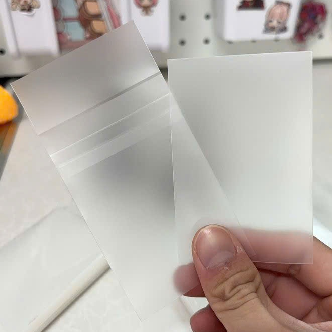 50 Túi Sleeve Mờ Nhám Matte Dùng Để Đựng Card, Bọc Thẻ Bài