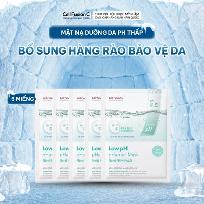 Mặt Nạ Cấp Ẩm & Cân Bằng Độ pH Trên Da Cell Fusion C Low pH pHarrier Mask