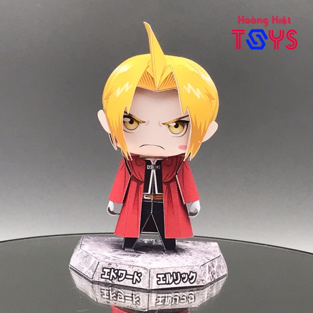Mô hình giấy anime Chibi Edward Elric  [Fullmetal Alchemist/Giả Kim Thuật Sư]