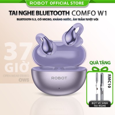 Tai Nghe Bluetooth 5.3 Robot Có Micro, Kháng Nước,  Âm Trầm Tuyệt Vời, Tai nghe thể thao- Bảo Hành 1 Năm