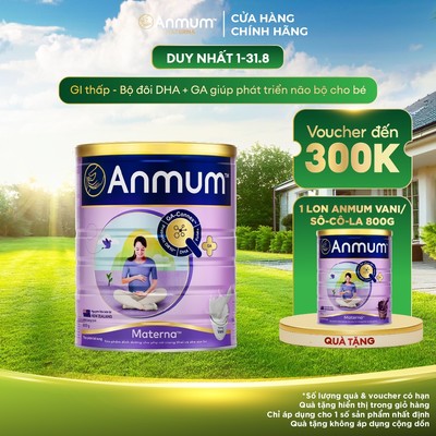Sữa Bầu Anmum Materna Hương Vanilla 800g