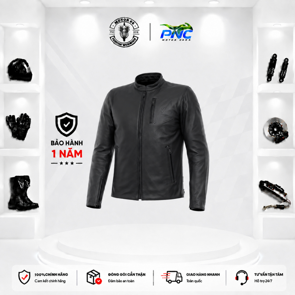 Áo Giáp Bảo Hộ Dainese Fulcro Jacket Da An Toàn Bảo Vệ Khỏi Va Chạm, Chuyên Dùng Chạy Sport, Classic