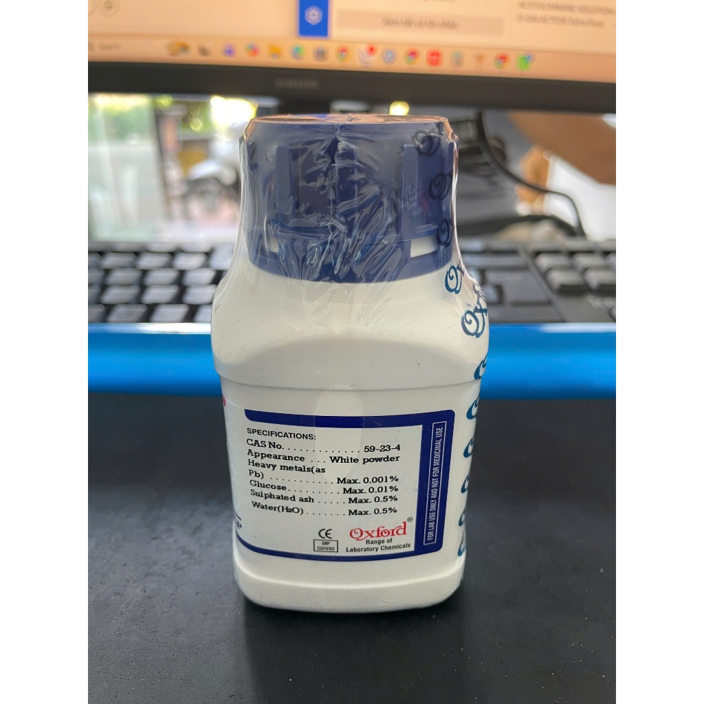 D-Galactose C₆H₁₂O₆ | D-Galactose | CAS 59-23-4 | Chai 100g Oxford Extra Pure | Hóa Chất Phòng Thí N