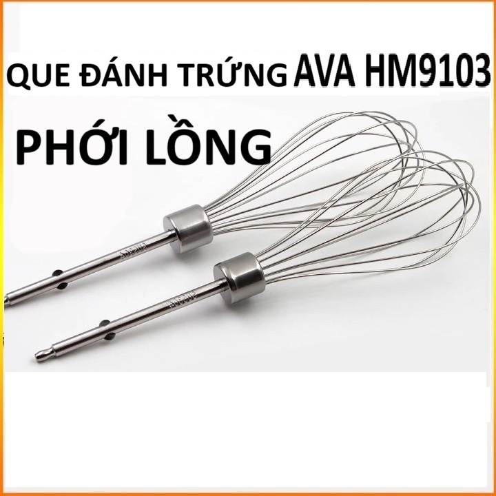Đầu đánh trứng cho máy đánh trứng AVA HM9103-GS phới lồng Linh Kiện que đánh trứng