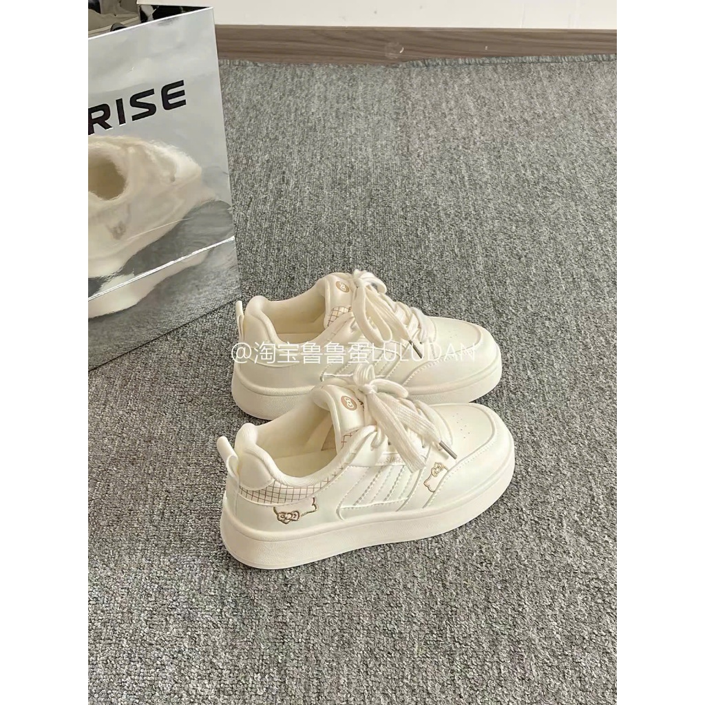 Pastel Bear Sneaker – Giày Nữ Phối Màu Cực Cute, Style Hàn Quốc Năng Động