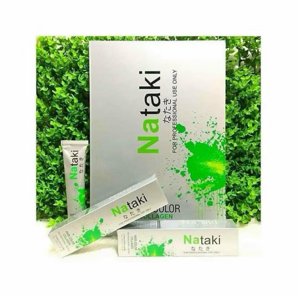 Bảng Màu Nhuộm Nataki Cho Salon, Quyển Mã Màu Nhuộm Nataki