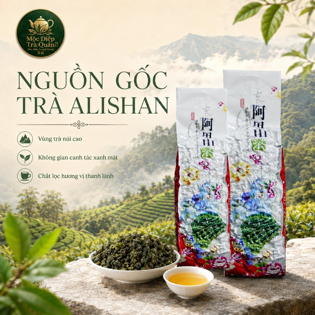 Trà OLong Sữa Alishan Premium 150g Cao Cấp