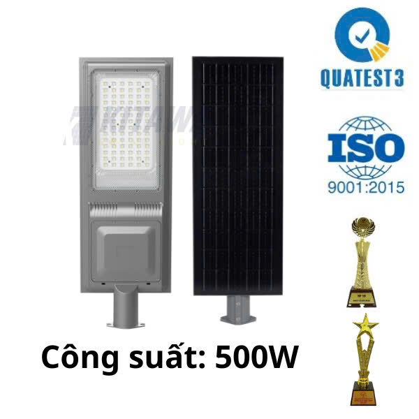 Đèn Liền Thể Năng Lượng Mặt Trời 500W Kitawa LT15.500