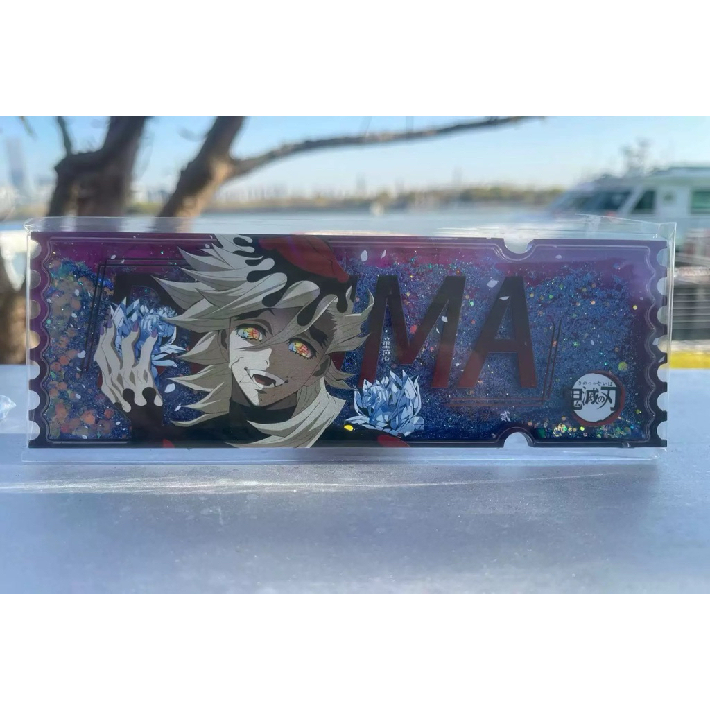 Douma - Vé xem phim acrylic nhũ Demon Slayer Kimetsu no Yaiba