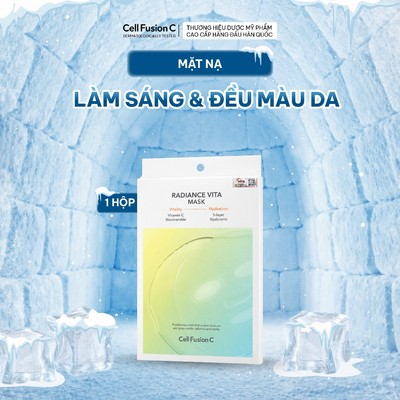 [SHOPEE XỬ LÝ] Mặt Nạ Làm Sáng Da Cell Fusion C Radiance Vita Mask 5 miếng