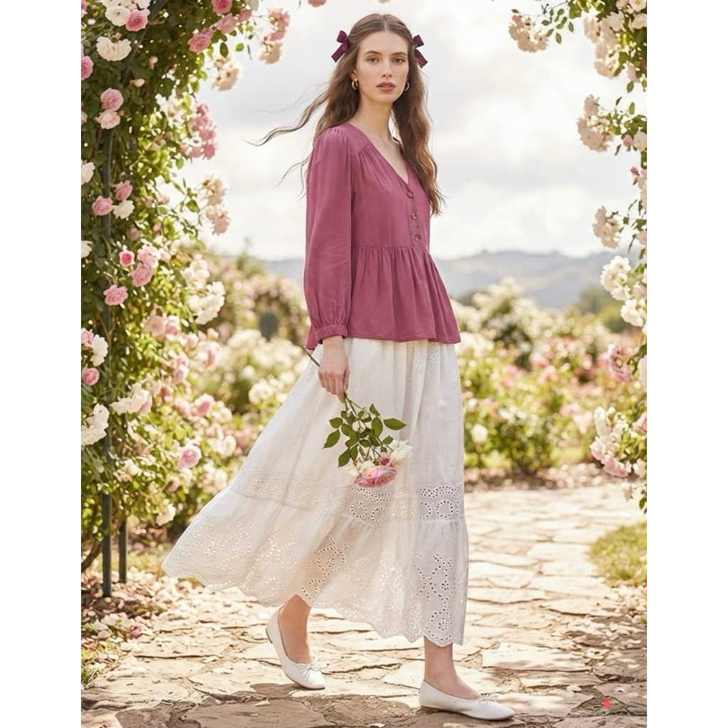 Áo sơ mi linen dài tay của Úc-2 Hand (Size L).Australia Linen Long Sleeve Shirt-2 Hand (Size L)