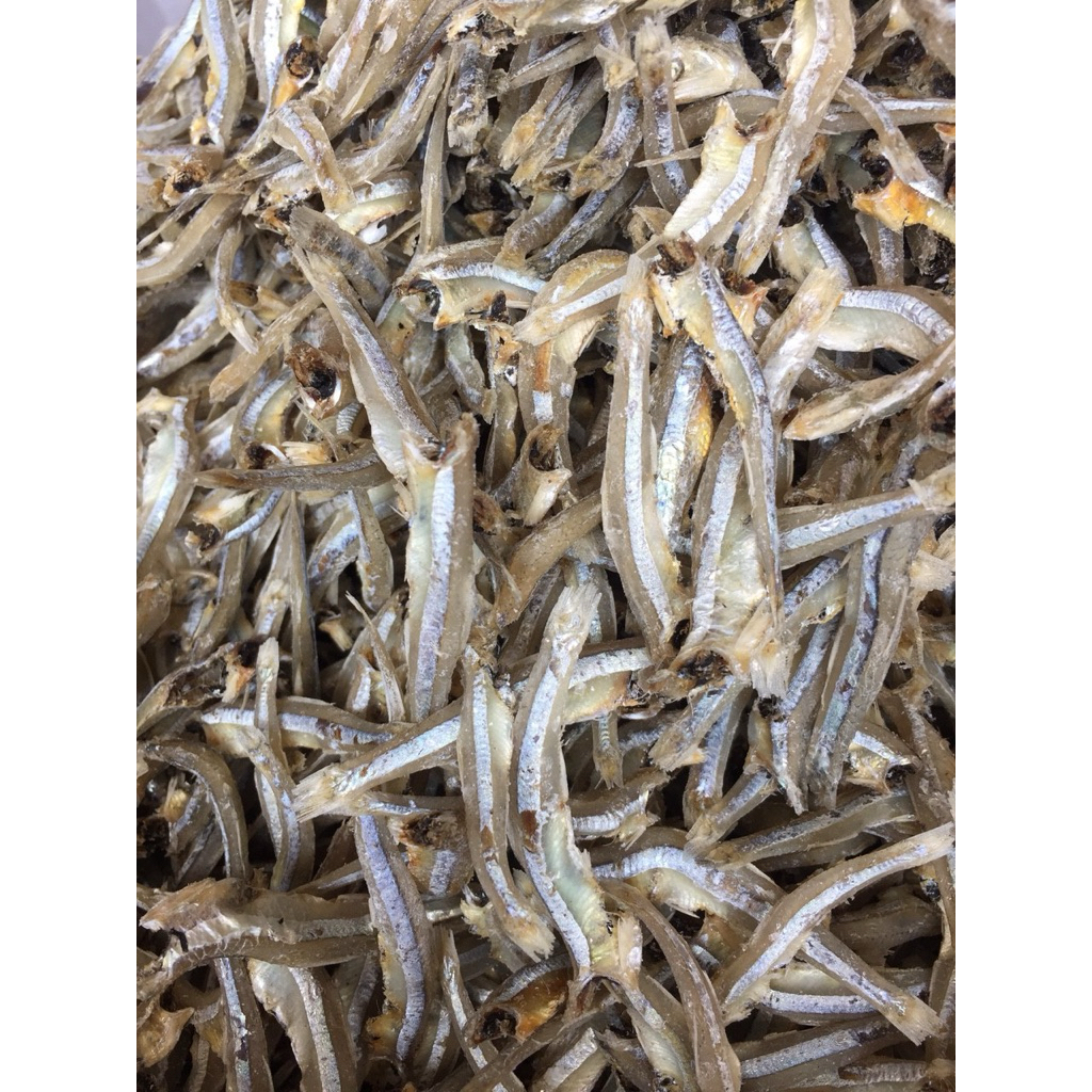 Cá cơm săn 500g không đầu cá