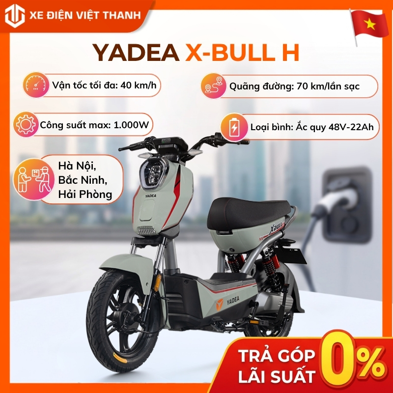 Xe Máy Điện Yadea X-Bull H Chính Hãng