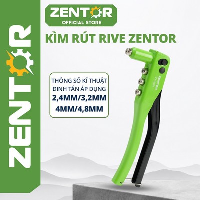 Kìm Bấm Rive - Kềm Rút Đinh Tán ZENTOR Chính Hãng Chất Lượng Cao Và Kìm Rút Rive