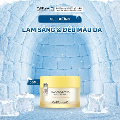 Gel Dưỡng Làm Sáng Và Dưỡng Ẩm Da Cell Fusion C Radiance Vita Gel Cream 55ml