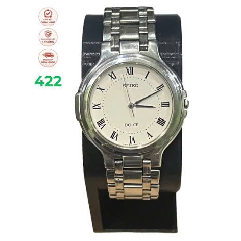 Đồng hồ nữ Seiko Dolce Vintage Quartz 8J41-6110 – Japan, Mặt La Mã, Thiết Kế Dress Watch Thanh Lịch