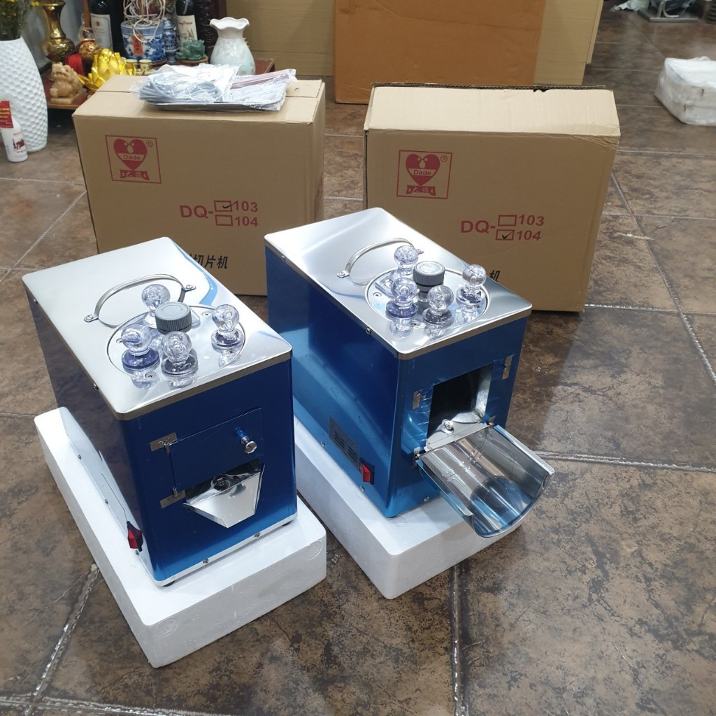 Máy Băm Thái Thuốc Nam DQ103/DQ104 - Máy Cắt Khúc, Thái Lát Dược Liệu Cứng Siêu Tốc