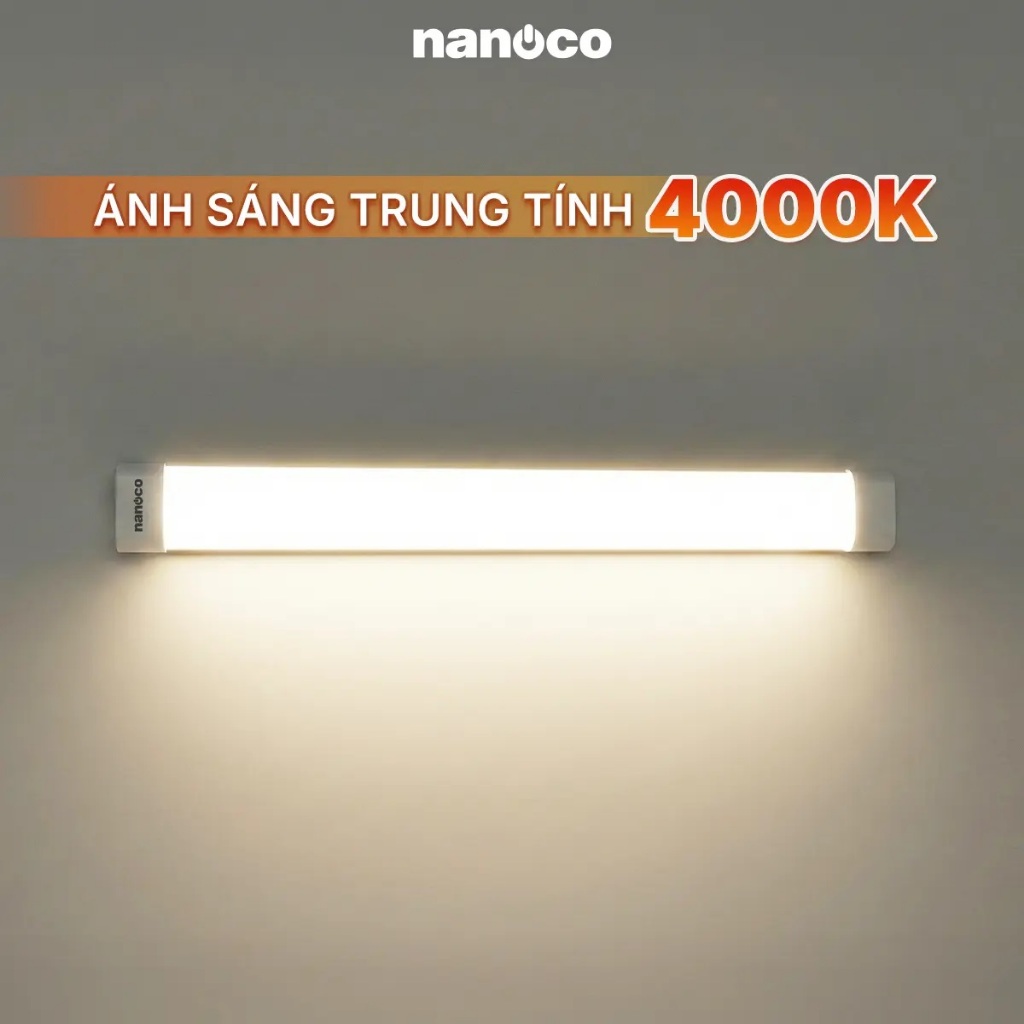Đèn LED bán nguyệt Oval Nhựa Nanoco NSHOP 1m2 70W, hàng chính hãng