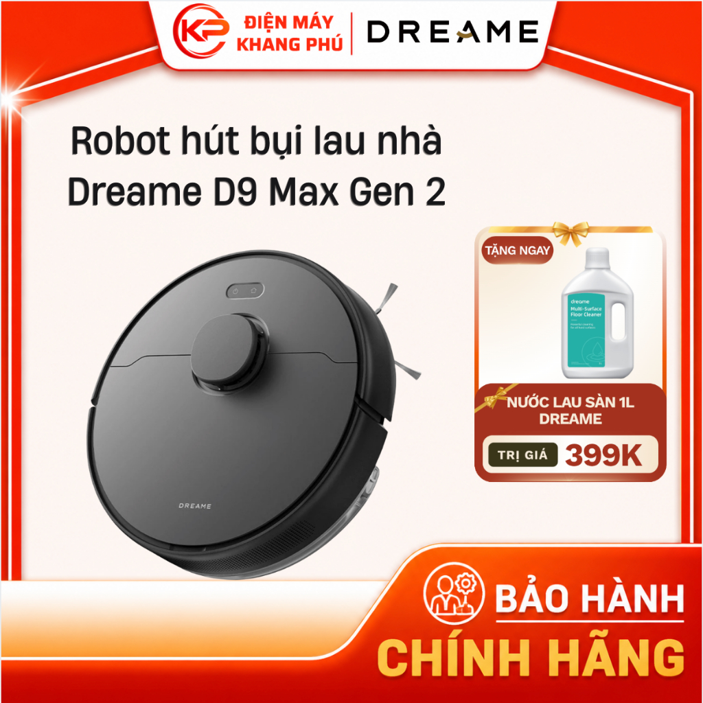 Robot hút bụi lau nhà Dreame D9 Max Gen 2