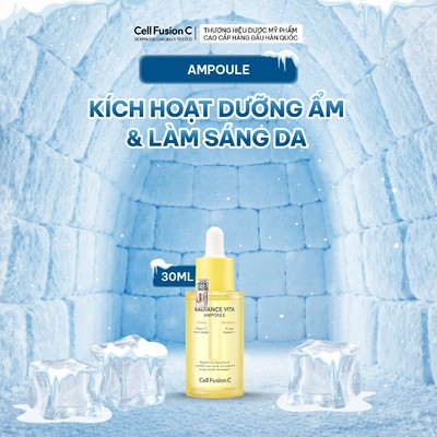 Tinh Chất Dưỡng Trắng & Làm Đều Màu Da Cell Fusion C Radiance Vita Ampoule 30ML