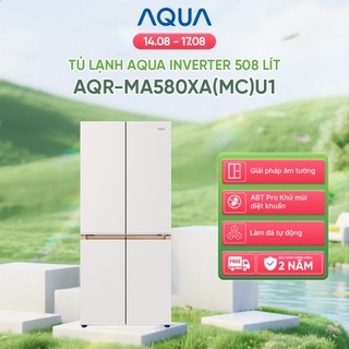 Tủ lạnh AQUA Inverter 508 lit AQR-MA580XA(MC)U1 - Làm đá tự động