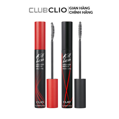 [SVIP] Mascara Làm Cong Mi, Chống Trôi Clio Kill Lash Superproof Mascara 7g