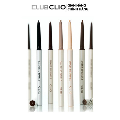 [SVIP] Chì Kẻ Viền Mắt Clio Sharp So Simple Waterproof Pencil Liner 0.14g