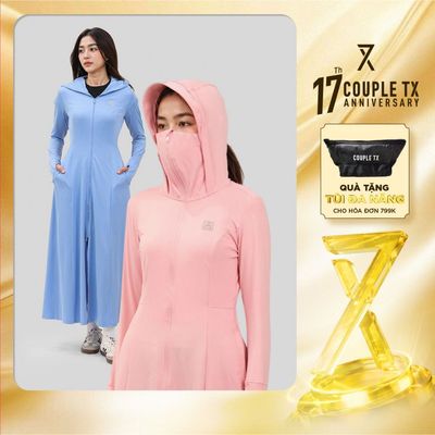 Áo Khoác Nữ Chống Nắng Couple TX Anti UV Dáng Dài WOK 2068