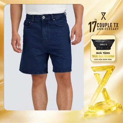 Quần Short Nam Couple TX Vải Jeans Form Đứng SS26 MSR 1060