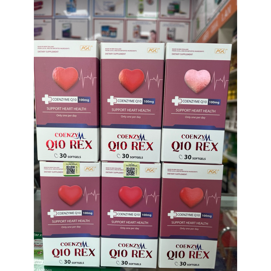 COENZYM Q10 REX 100MG – COENZYME Q10 NHẬP KHẨU NEW ZEALAND