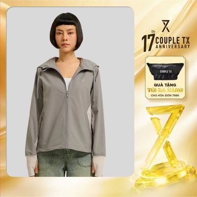 Áo Khoác Dù UV Pro Nữ Chống Nắng Couple TX Phối Màu Sun Mate WOK 2061